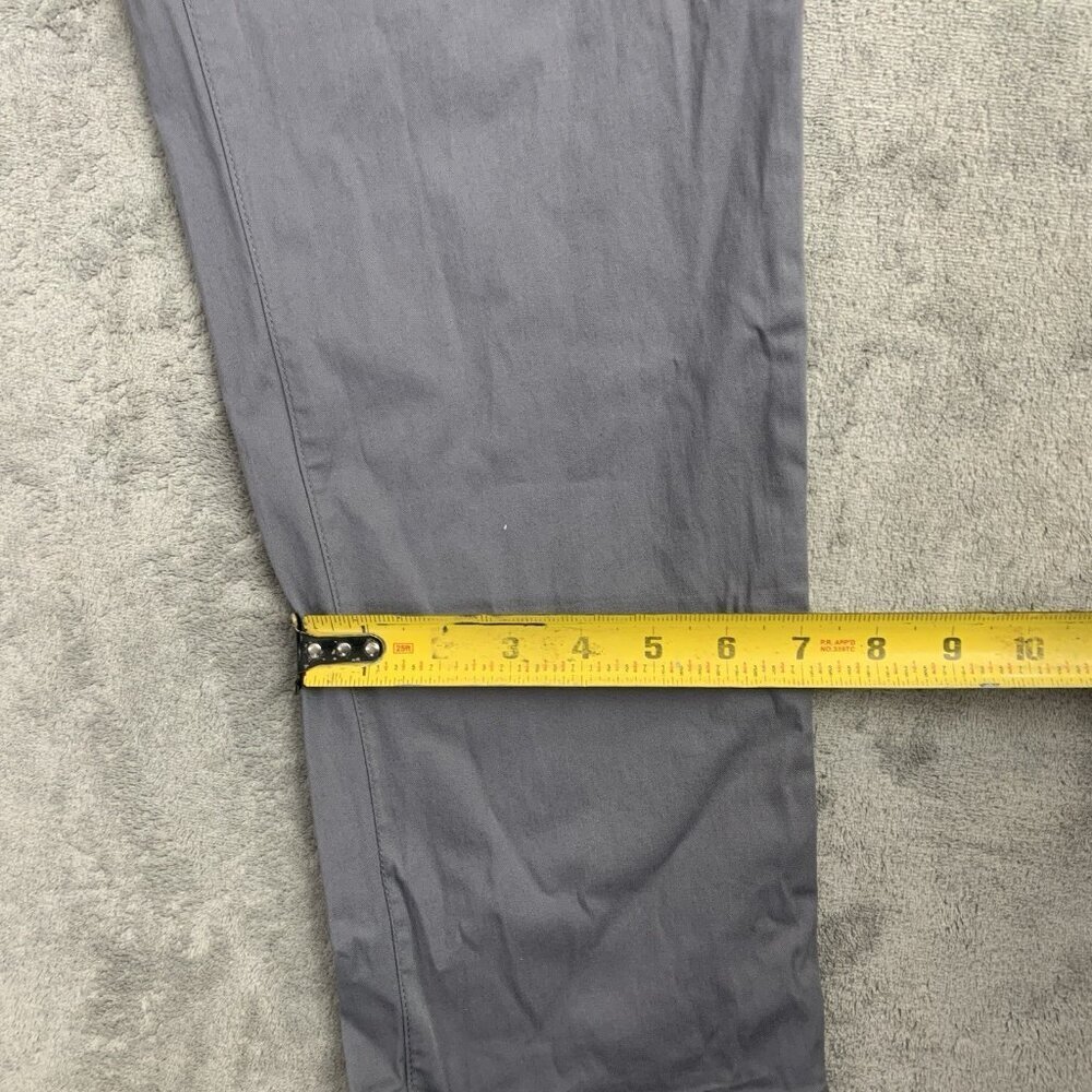 Birddogs Pants Men's 38x32 Performance Golf Chino Gray Stretch Athleisure Lined - Picture 6 of 13